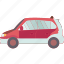 hatchback, car, automobile, transportation, vehicle 