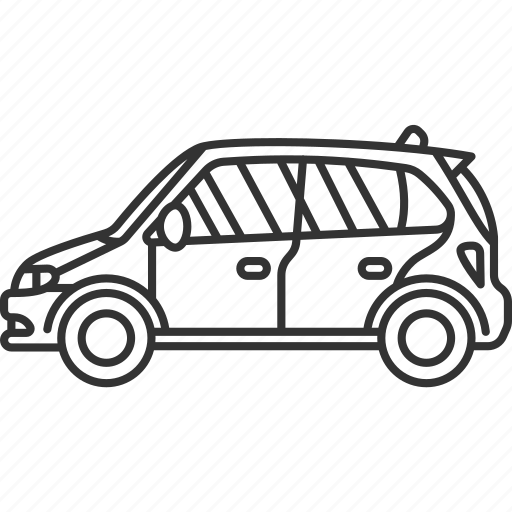 Hatchback, car, automobile, transportation, vehicle icon - Download on Iconfinder