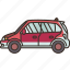 hatchback, car, automobile, transportation, vehicle 