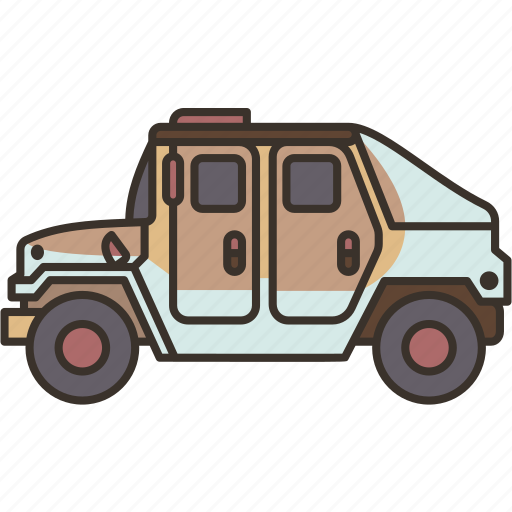 Humvee, armored, army, military, vehicle icon - Download on Iconfinder