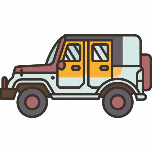 Jeep, car, adventure, automobile, vehicle icon - Download on Iconfinder