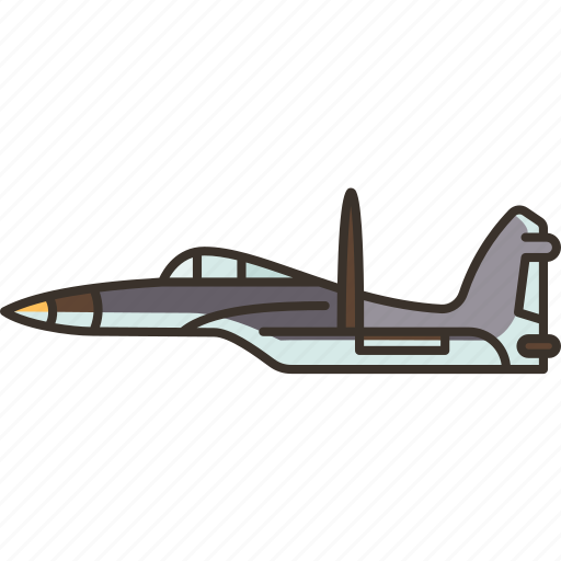 Jet, aircraft, aviation, military, flight icon - Download on Iconfinder