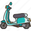 scooter, motorcycle, motorbike, vehicle, travel 