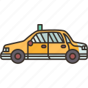 taxi, service, driver, transportation, public