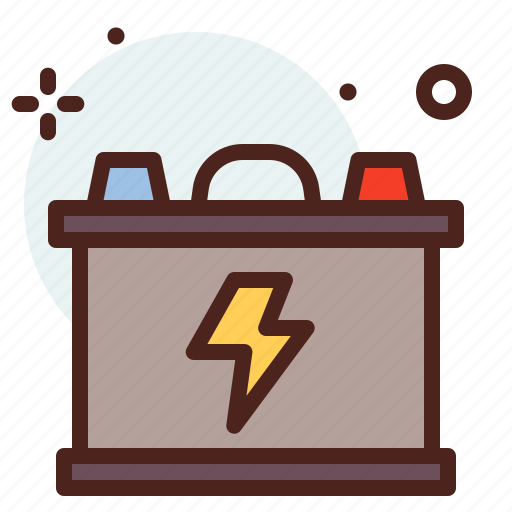 Battery, car, mechanics, thunder icon - Download on Iconfinder