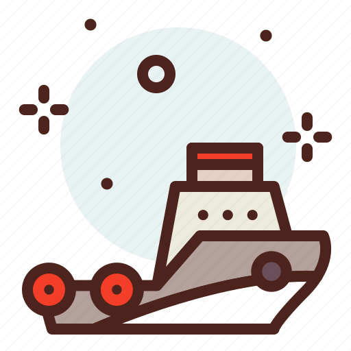 Boat, cruise, motor, ocean, sea, travel icon - Download on Iconfinder