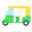 rickshaw, auto, transport, tuk tuk 