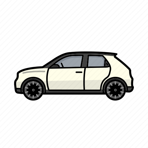 Colourset, honda, ev, electric, electric car, transport, car icon - Download on Iconfinder