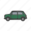 mini, transport, vehicle, car, automobile, transportation 