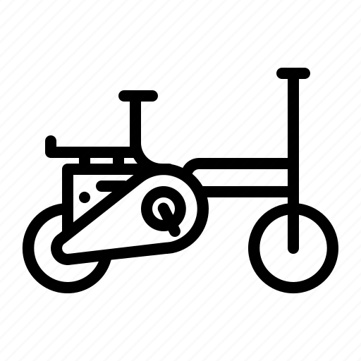 Bike, electric, folding, transportation, vehicles icon - Download on Iconfinder