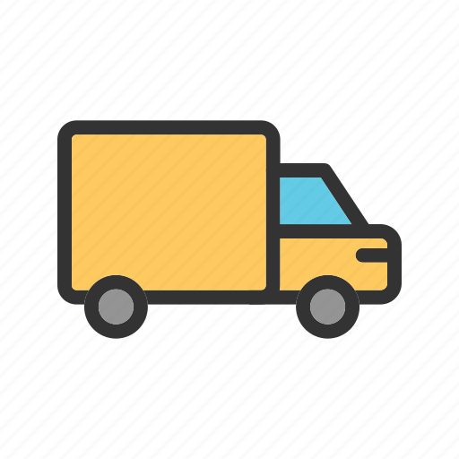 Cargo, commercial, delivery, logistics, transport, truck icon - Download on Iconfinder
