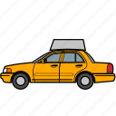 cab, car, taxi, transport, travel