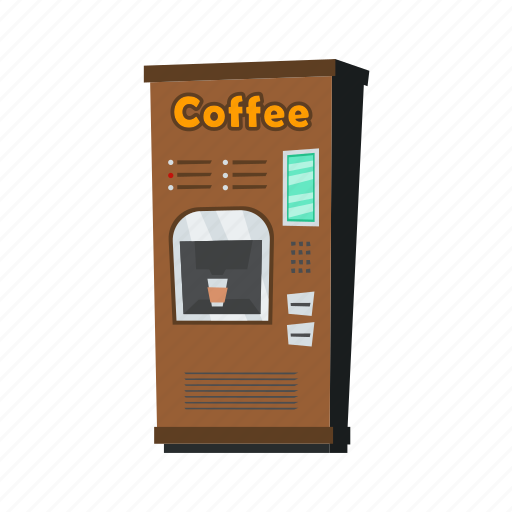 Vending, coffee, machine, flat, icon, technology, service icon - Download on Iconfinder
