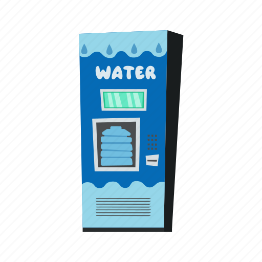 Water, vending, machine, flat, icon, technology, service icon - Download on Iconfinder