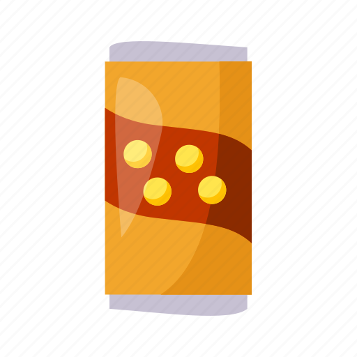 Can, carbonated, drink, water, flat, icon, food icon - Download on Iconfinder