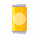 can, carbonated, drink, water, flat, icon, food, package, vending