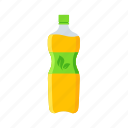 bottle, water, flat, icon, vending, products, plastic, package, food, 3