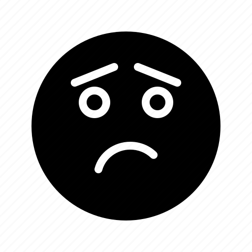 miserable smiley face