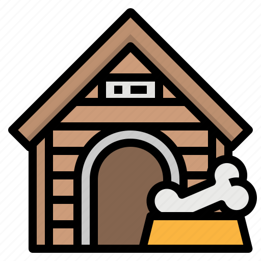 Dog, doghouse, house, kennel, pet icon - Download on Iconfinder