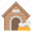 dog, doghouse, house, kennel, pet 