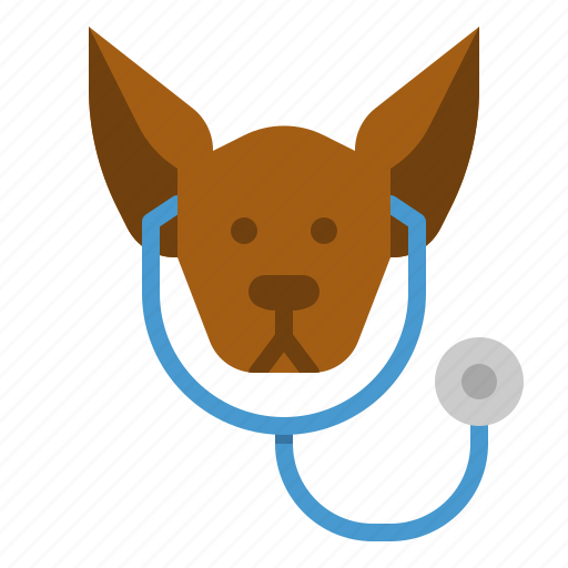 Care, dog, medical, puppy, steptoscoop icon - Download on Iconfinder