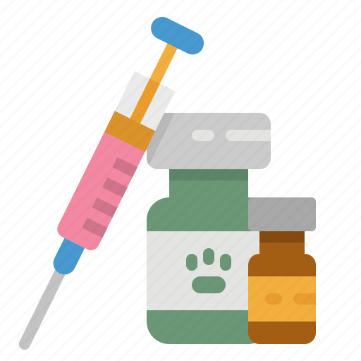 Animal, animals, injection, vaccine, veterinarian icon - Download on Iconfinder