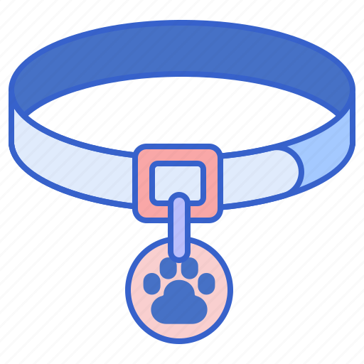 Cat collar, collar, dog collar, label, pet collar, tag icon - Download on Iconfinder