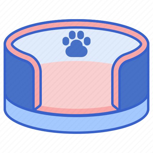 Bed, pet, cat bed, dog bed, pet bed icon - Download on Iconfinder