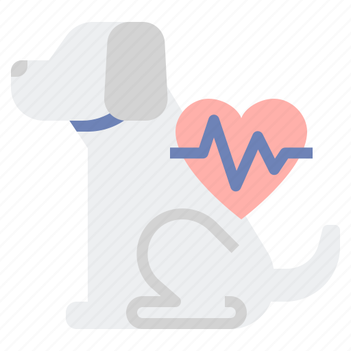 Cardiology, animal, dog icon - Download on Iconfinder