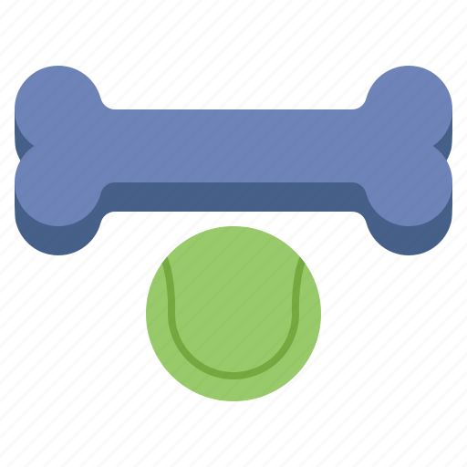 Dog, toy, ball, bone icon - Download on Iconfinder