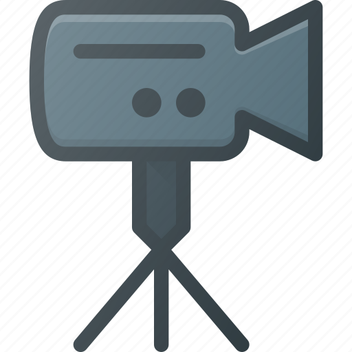 Camera, hold, movie, record, stand, video icon - Download on Iconfinder