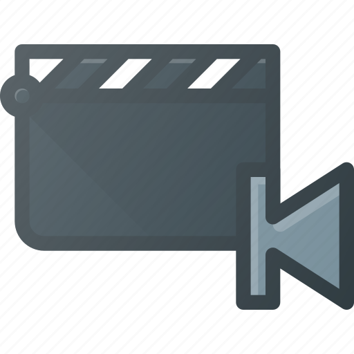Begining, clapper, clip, cut, movie icon - Download on Iconfinder