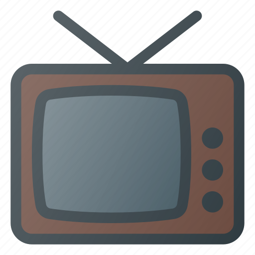 Old, retro, television, tv, vintage icon - Download on Iconfinder