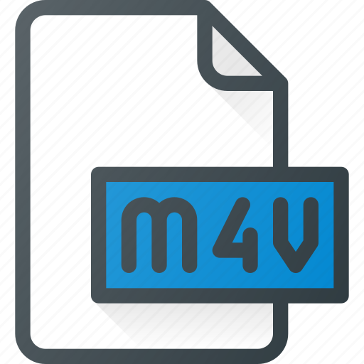 Document, file, film, m4v, video icon - Download on Iconfinder