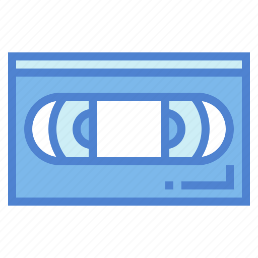 Tape, vhs, video, videotape icon - Download on Iconfinder
