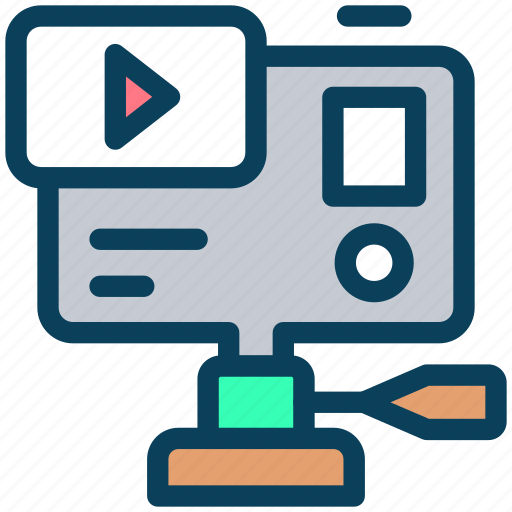 Video, content, media, play, camera, record icon - Download on Iconfinder
