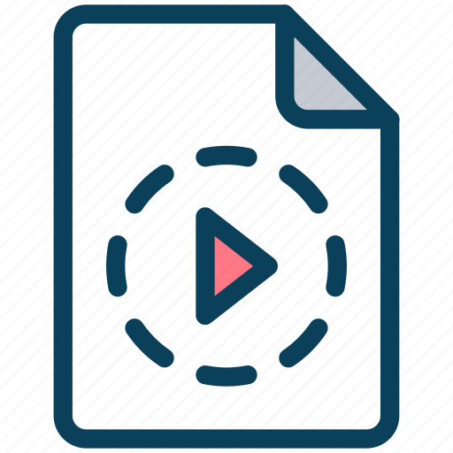 Video, content, media, play, document, file icon - Download on Iconfinder