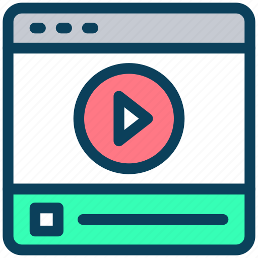 Video, content, media, play, blog, website icon - Download on Iconfinder