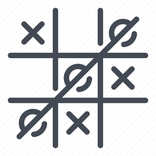 Game, play, table, tac, tic, tic tac toe, toe icon - Download on Iconfinder