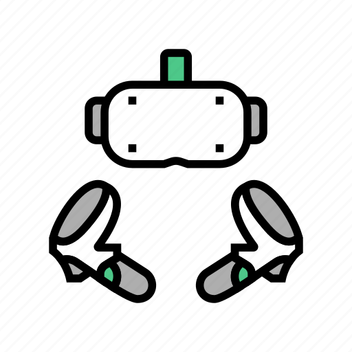 Vr, headset, video, game, electronic, device icon - Download on Iconfinder