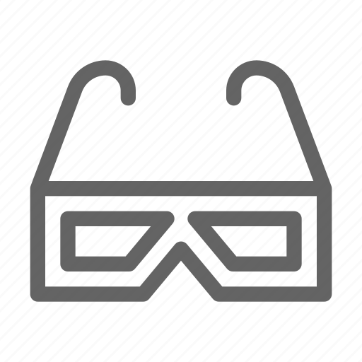 Download 3d Game Glasses Movie Icon Download On Iconfinder