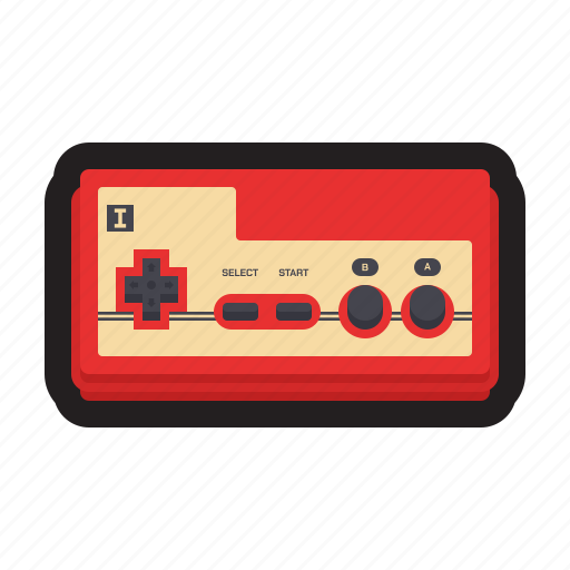 Nintendo, family computer, joystick, controller icon - Download on Iconfinder
