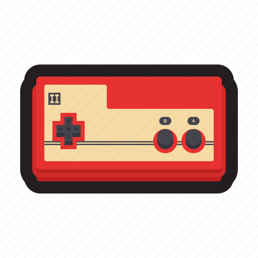 Nintendo, family computer, controller, joystick icon - Download on Iconfinder