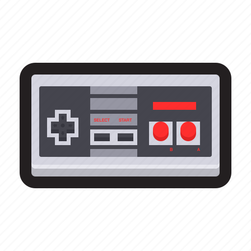 Nintendo, nes, controller, joystick icon - Download on Iconfinder