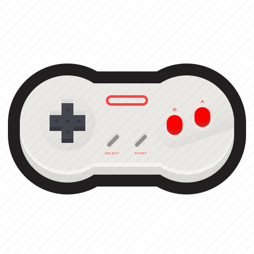 Nintendo, nes, dogbone, controller icon - Download on Iconfinder