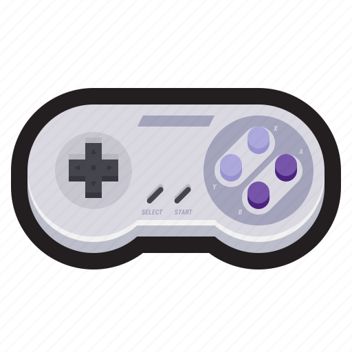 Nintendo, snes, joystick, controller icon - Download on Iconfinder