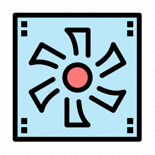 Compter, cooler, device, fan icon - Download on Iconfinder