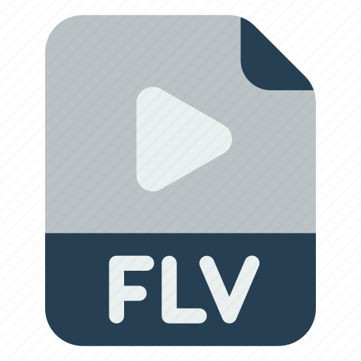 Format, flv, extension, file format icon - Download on Iconfinder