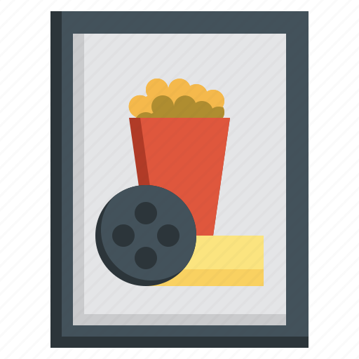 Movie, poster, now, film, entertainment, advertising icon - Download on Iconfinder