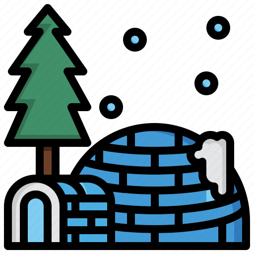 Igloo, building, north, pole, eskimo, buildings icon - Download on Iconfinder